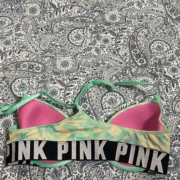 VS Pink legerement double bra 34C euc - Picture 3 of 5